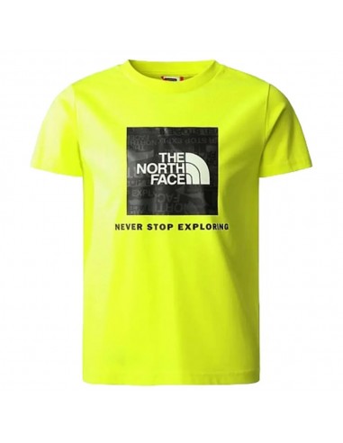 T-shirt The North Face yellow bimbo