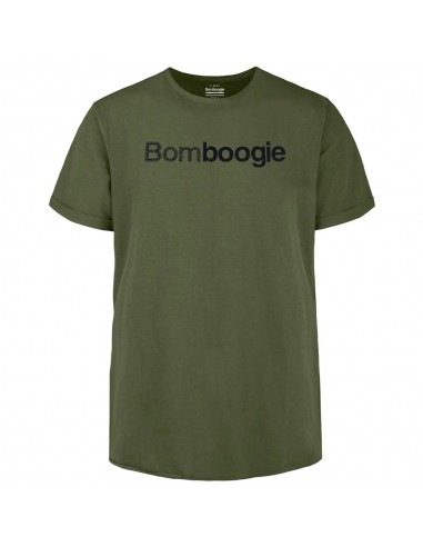 T-shirt bomboogie verde uomo