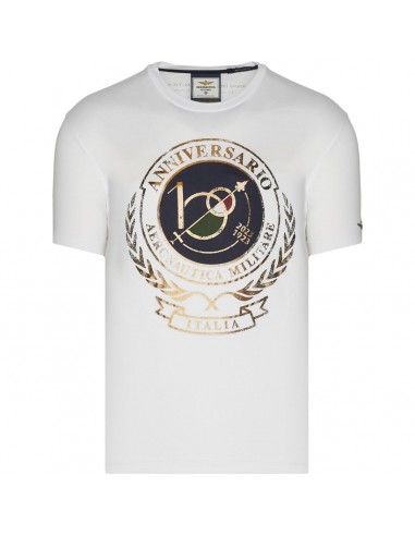 T-shirt Aeronautica Militare bianco uomo