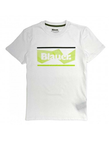 T-shirt Blauer bimbo bianco