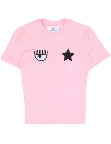 T-shirt Chiara Ferragni donna rosa