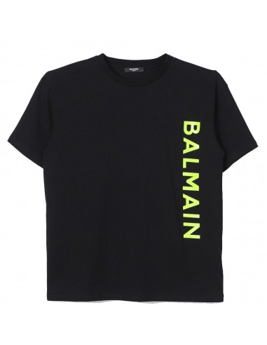 T-shirt bimbo Balmain nera con stampa...