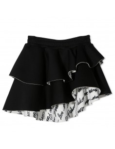 Pinko Up - Drapped Black Skirt